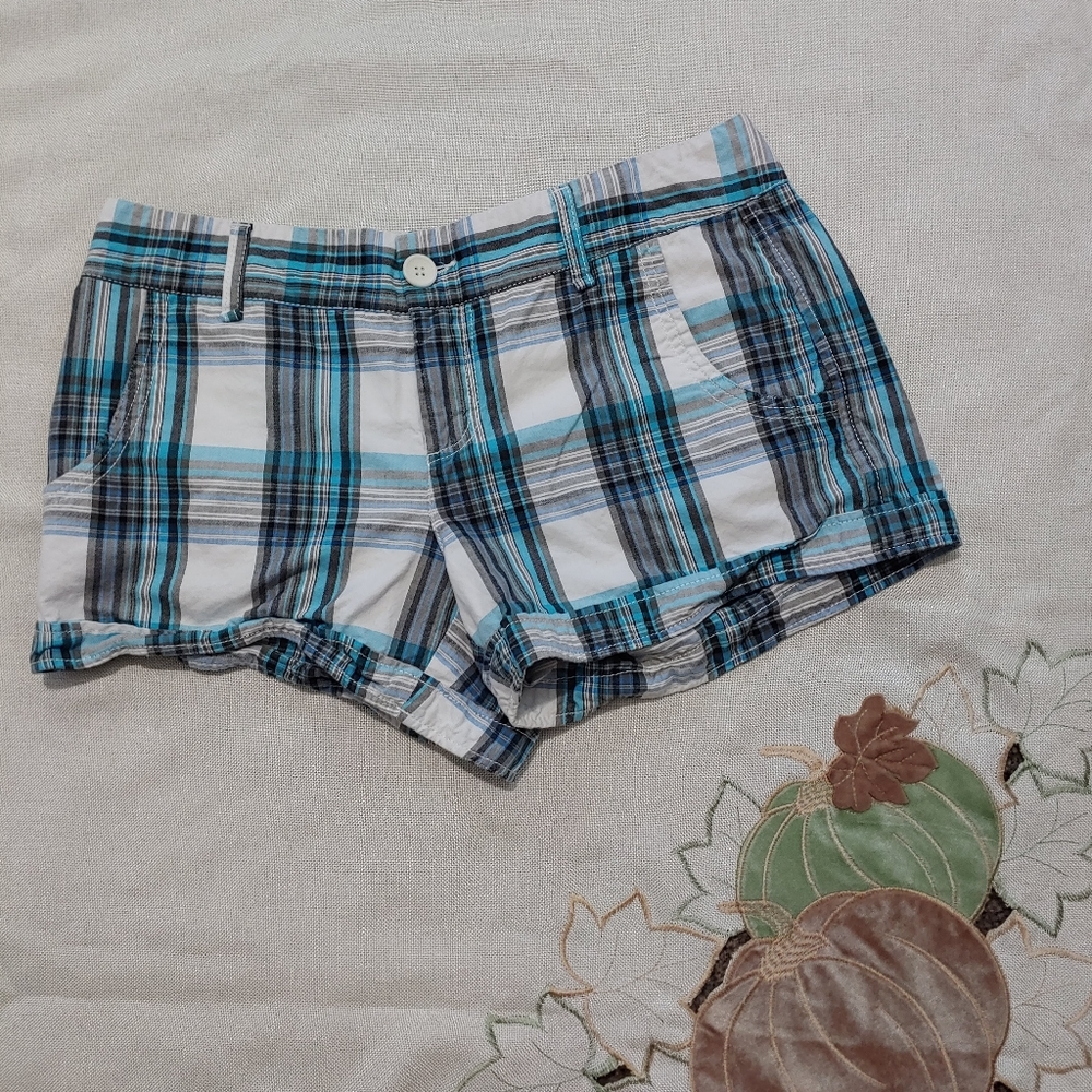 Maurices plaid shorts